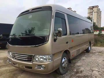 2004 Year Japan Used Toyota Coaster With 19 Seats Gas Fuel 6990 X 2025 X 2585mm