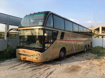 Higer 71 Seats Second Hand Coach Euro 3 Emission Stand 13700x2550x3920mm For Traveling
