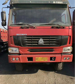 30-40 Tons 12 Wheel Used Dump Trucks Left Hand Drive Euro III Emission