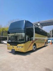 One Layer And Half Used Yutong Buses 100 Km/H Max Speed With 59 Seats