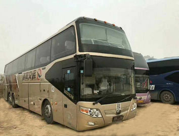 67 Seats Year 2013 Wechai 400 Engine  Electronic Door Used YUTONG Buses