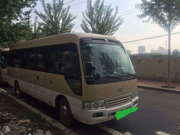 100% Original Used Toyota Bus 2005 Year Gas Fuel With Luxury Leather Seats