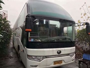 39 Seats Used Yutong Buses With Electronic Door Toilet Safe Airbag 12m Length