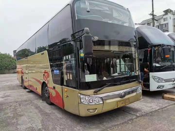 Telma Retarder Used Yutong Buses Roof Mounted AC One And Half Deck