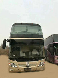 67 Seats 58000KM 2013 Year 294KW Diesel Engine Electronic Door Used YUTONG Buses