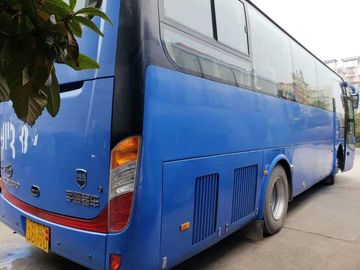 39 Seats 2010 Year Blue Journey Bus Wheelbase 4600mm Used Yutong Buses