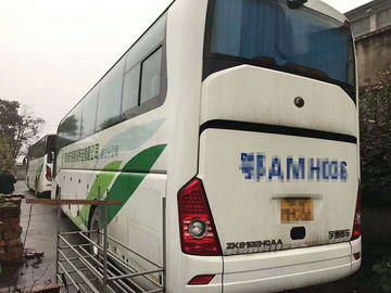 39 Seats Used Yutong Buses With Electronic Door Toilet Safe Airbag 12m Length