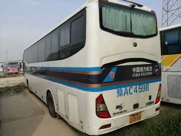 51 Seats 2010 Year Two Doors Used Passenger Bus Left Steering 6127 Yutong Bus