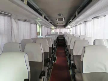 47 Seats 2013 Year Used Yutong Buses Diesel White Perfect Running Condition