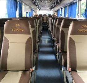 LHD Rear Diesel Engine Luxury Used Yutong Buses With Airbag 53 Seats